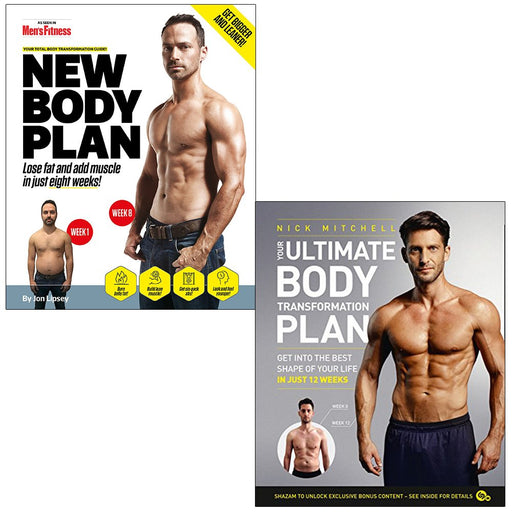 New body plan and your ultimate body transformation plan 2 books collection set - The Book Bundle