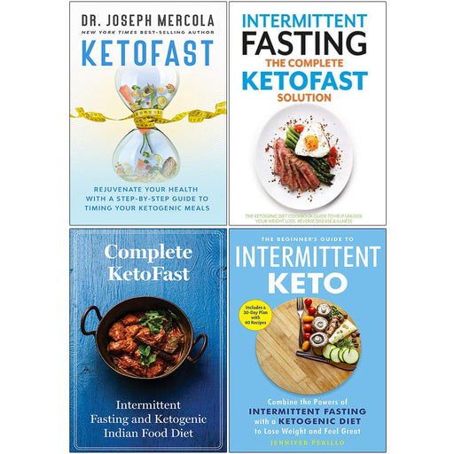 Ketofast [Hardcover], Intermittent Fasting The Complete Ketofast Solution 4 Books Collection Set - The Book Bundle