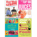 Eat Well for Less, The Top 100 Juices, The Juices and Smoothies Bible, The Juice Master's Ultimate Fast Food 4 Books Collection Set - The Book Bundle