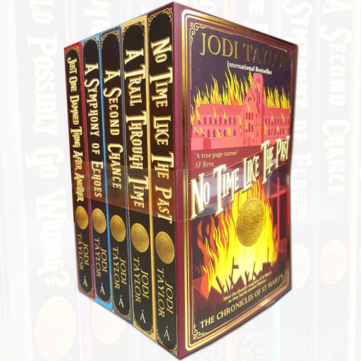 Chronicles of St.Mary's Series Jodi Taylor Series 1 :5 Books Collection set (Just One Damned Thing After Another,A Symphony of Echoes) - The Book Bundle