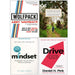 Wolfpack, Path Made Clear, Mindset, Drive Daniel Pink 4 Books Collection Set - The Book Bundle