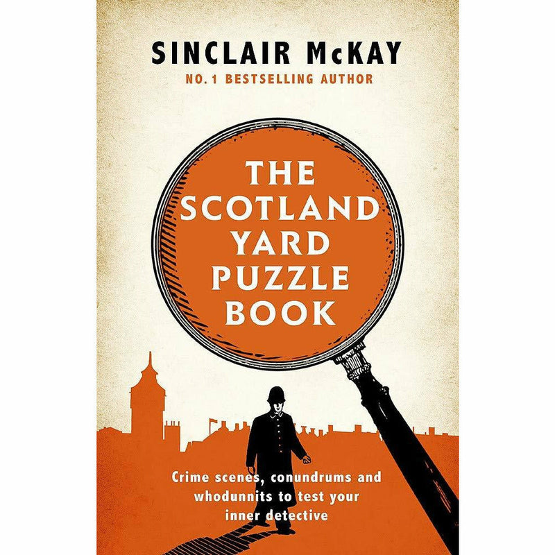 Scotland Yard Puzzle Book and Bletchley Park Brainteasers set by Sinclair McKay, paperback non-fiction books with cover images.