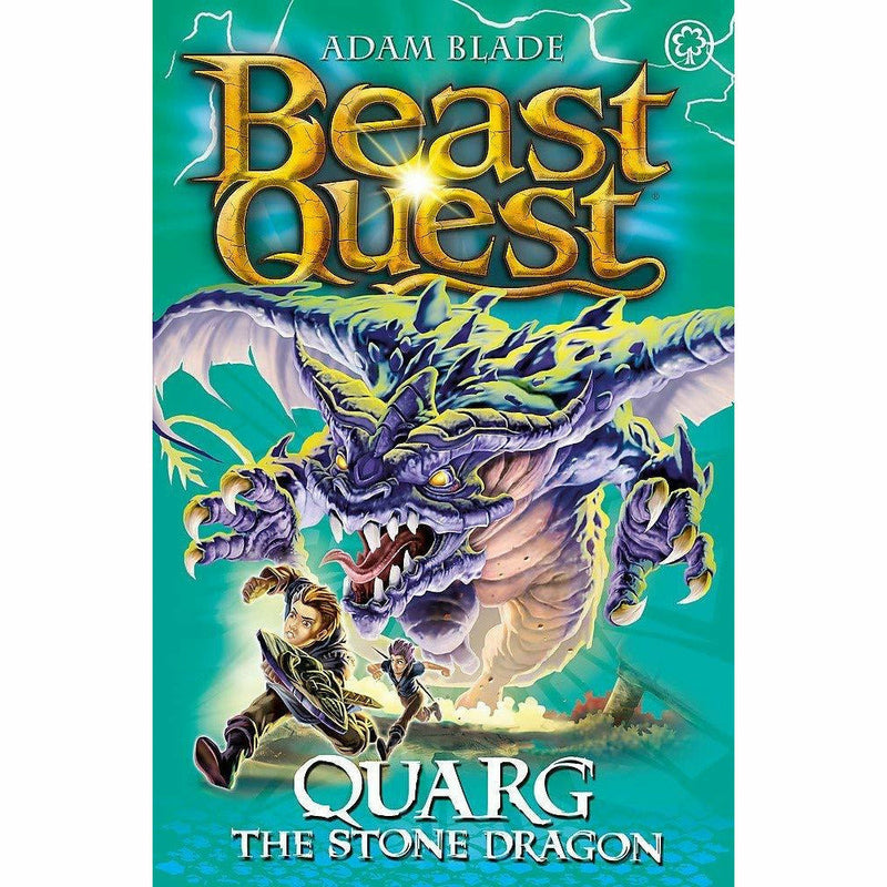 Beast Quest Series 19 four-book collection by Adam Blade, paperback fiction set featuring fantasy adventure covers.