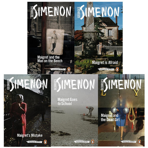 inspector maigret series 9 :41 to 45 books collection set by georges simenon - The Book Bundle