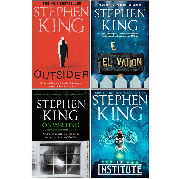Books　Collection　King　Writing　The　Book　The　Craft,　Stephen　Memoir　(The　Elevation,　[Hardcover]　Institute)　A　Set　of　the　Outsider,　On　Bundle
