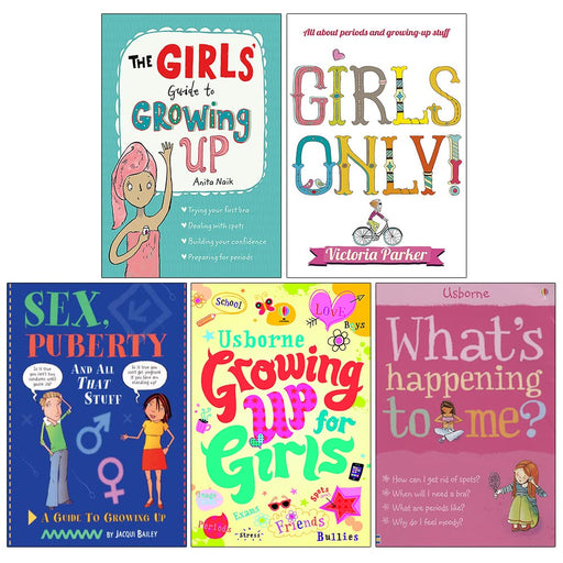 Growing Up For Girls 5 Books Collection Set - The Book Bundle