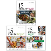 Katy Beskow Collection 3 Books Set (15 Minute Vegan Comfort Food, Fast modern vegan cooking, On a Budget) - The Book Bundle