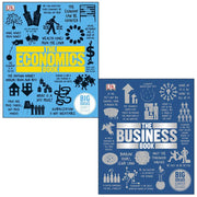 The Economics Book, The Business Book Big Ideas Simply Explained 2 Books Collection Set - The Book Bundle