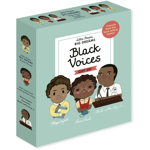 Little People, Big Dreams Black Voices Series 3 Books Gift Box Set (Maya Angelou, Martin Luther King Jr. and Rosa Parks) - The Book Bundle