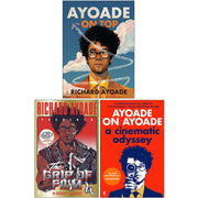 Richard Ayoade book collection set including Ayoade On Top, The Grip Of Film, and Ayoade On Ayoade in mixed formats by Faber & Faber.