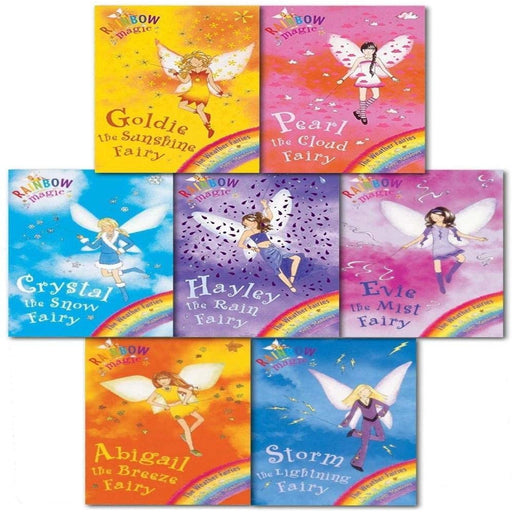 Rainbow Magic Series Collection Set (Colour Fairies, Weather Fairies, Party Fairies, Jewel Fairies) - The Book Bundle