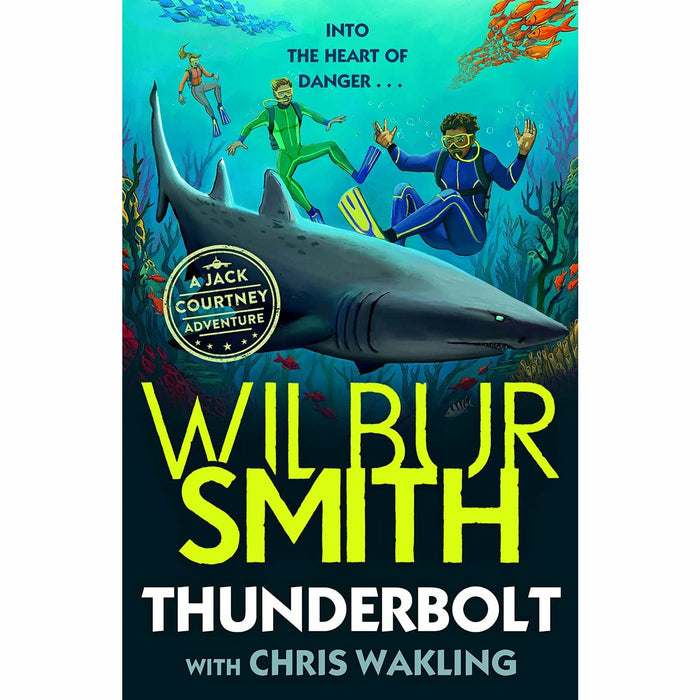 Jack Courtney Adventures Series 2 Books Collection Set by Wilbur Smith (Cloudburst & Thunderbolt) - The Book Bundle