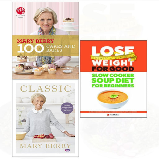 Classic[hardcover], my kitchen table, slow cooker soup diet for beginners 3 books collection set - The Book Bundle