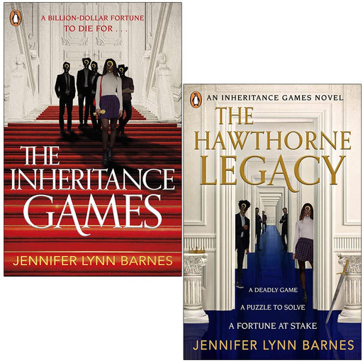 The Inheritance Games Series 2 Books Collection Set By Jennifer Lynn Barnes (The Inheritance Games, The Hawthorne Legacy) - The Book Bundle