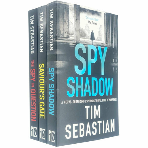 Tim Sebastian Collection 3 Books Set (Spy Shadow, Saviour's Gate, The Spy in Question) - The Book Bundle