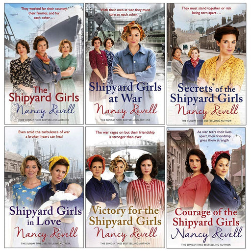 The Shipyard Girls Series , 6 Books Collection Set - The Book Bundle