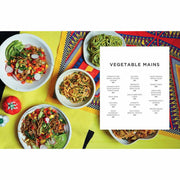 Hardcover book titled "Good + Simple" by Jasmine and Melissa Hemsley on healthy home cooking for gut health.