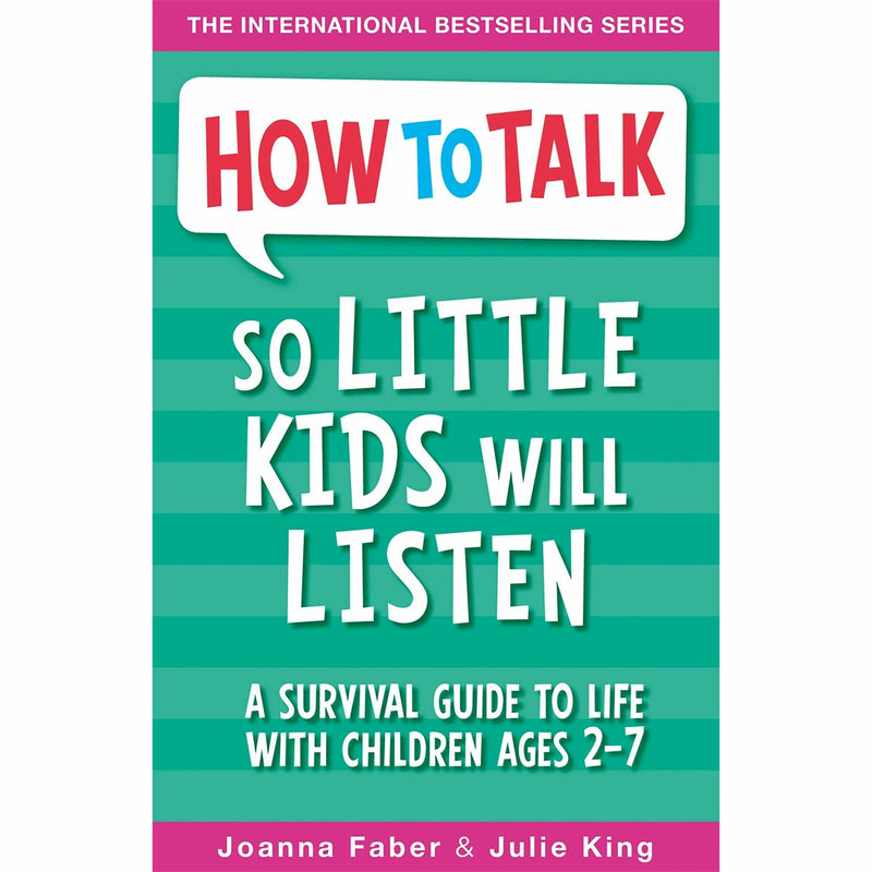 Set of five paperback books by Adele Faber and Elaine Mazlish on effective communication with children, published by Piccadilly Press.