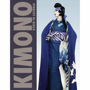 Hardcover of "Kimono: Kyoto to Catwalk" by Anna Jackson, featuring intricate kimono fabric patterns and traditional Japanese designs.