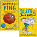 David Walliams Collection 2 Books Set (Fing , Blob) Paperback - The Book Bundle