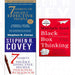 Black box thinking,7 habits of highly effective people,personal workbook 3 books collection set - The Book Bundle