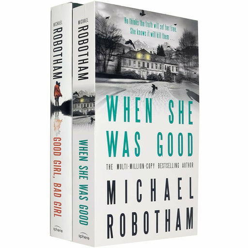 Michael Robotham Cyrus Haven Series Collection 2 Books Set (When She Was Good, Good Girl Bad Girl) - The Book Bundle