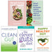 The Gut-loving Cookbook[Hardcover], What Every Woman Needs to Know About Her Gut, Clean Gut, The Clever Guts Diet, Happy Healthy Gut 5 Books Collection Set - The Book Bundle