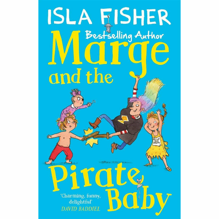 Roman Garstang Adventure Series & Marge and the Pirate Baby 6 Books Collection Set By Mark Lowery, Isla Fisher - The Book Bundle