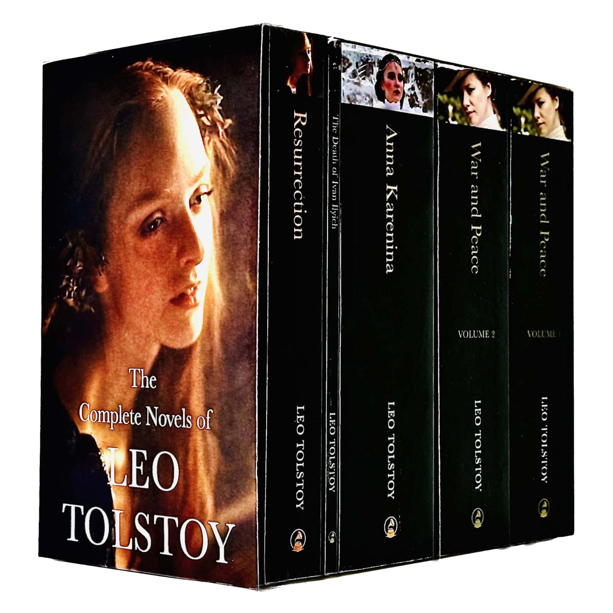 The Complete Novels of Leo Tolstoy Classic Stories 5 Books Collection ...