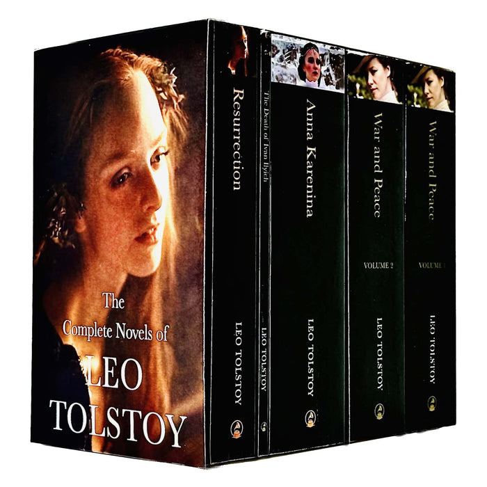 The Complete Novels of Leo Tolstoy Classic Stories 5 Books Collection Box Set - The Book Bundle