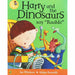 Harry and the Dinosaurs Series 6 Books Collection Set by Ian Whybrow(Go Wild, On Holiday, Bucketful of Dinosaurs, Say Raahh, At The Museum & United) - The Book Bundle
