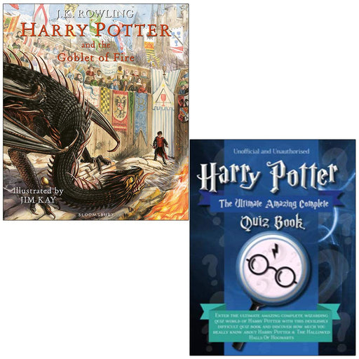 Harry Potter and the Goblet of Firem, The Ultimate Amazing Complete 2 Books Collection Set - The Book Bundle
