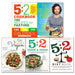 Fat-loss plan, 5:2 cookbook, diet book, go lean and veggie and vegan 5 books collection set - The Book Bundle