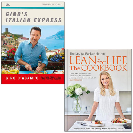 Gino's Italian Express, The Louise Parker Method Lean for Life 2 Books Collection Set - The Book Bundle