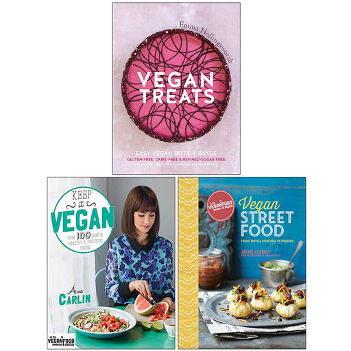 Vegan Treats, Keep It Vegan, Vegan Street Food [Hardcover] 3 Books Collection Set - The Book Bundle