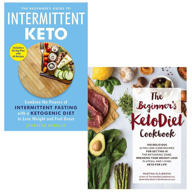 The beginners guide to intermittent keto, keto diet cookbook 2 books collection set - The Book Bundle