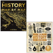 History of the World Map by Map, The History Book Big Ideas Simply Explained 2 Books Collection Set - The Book Bundle