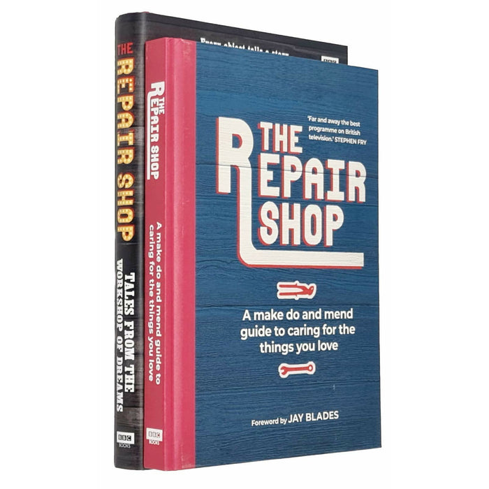 The Repair Shop Tales from the Workshop of Dreams & The Repair Shop A Make Do and Mend Handbook By Karen Farrington 2 Books Collection Set - The Book Bundle