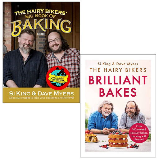 The Hairy Bikers Collection 2 Books Set (Big Book of Baking & Brilliant Bakes) - The Book Bundle