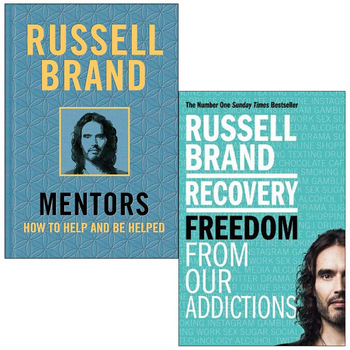 Russell Brand Collection 2 Books Set (Mentors [Hardcover], Recovery) - The Book Bundle