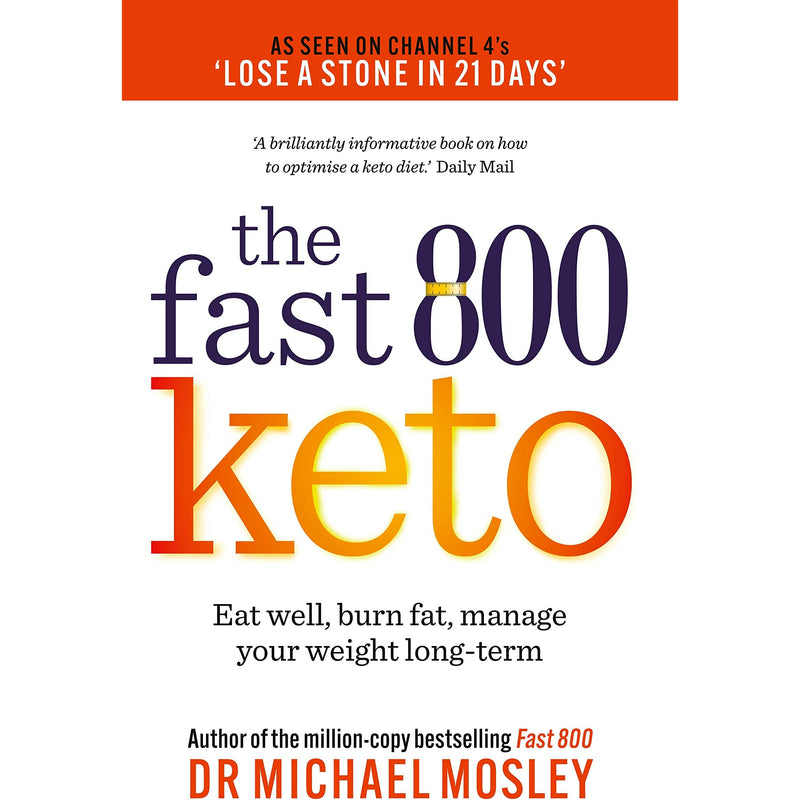 Fast 800 Keto, The Fast 800 Easy, The Fast 800, Nom Nom Fast 800 Cookbook 5 Book Set - The Book Bundle