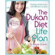 Hardcover of The Dukan Diet Life Plan by Dr. Pierre Dukan, showing the book cover with title and author's name.
