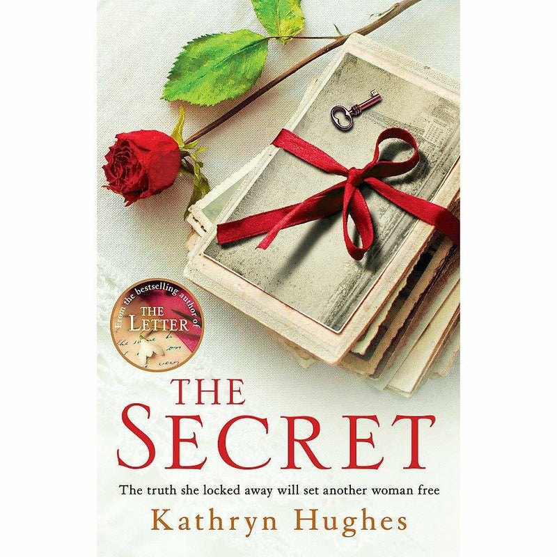 Kathryn Hughes 3 Books Collection Set including The Letter, The Key, and The Secret, featuring book covers and spines.