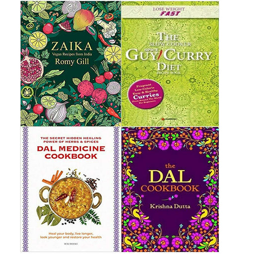 Zaika, Lose Weight , Dal Medicine, The Dal 4 Books Collection Set - The Book Bundle