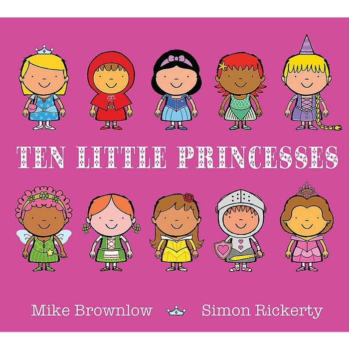 Ten Little Series Collection 10 Books Set By Mike Brownlow (Monkeys, Unicorns) - The Book Bundle