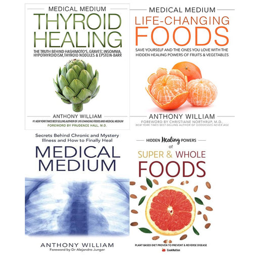 medical medium anthony williams collection 4 books set - The Book Bundle