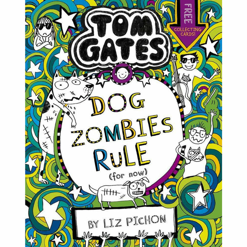 Tom Gates Series 3 collection of 5 paperback books by Liz Pichon featuring colorful covers for ages 7-9.