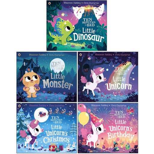 Ten Minutes to Bed Series 5 Books Collection Set By Rhiannon Fielding - The Book Bundle