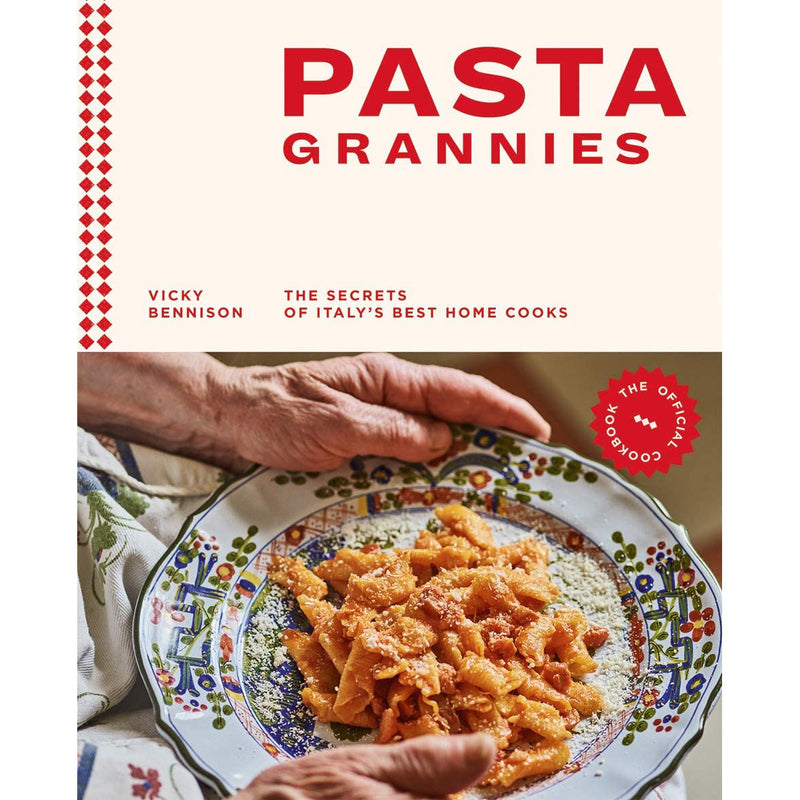 Vicky Bennison Pasta Grannies cookbook and comfort cooking book set, hardcover editions from Hardie Grant Books featuring pasta recipes.
