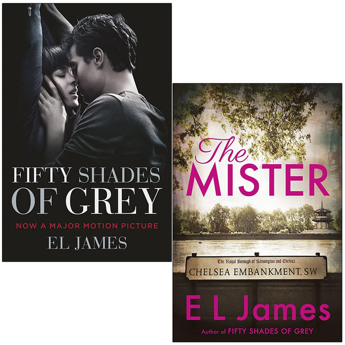 E L James Collection 2 Books Set (Fifty Shades of Grey, The Mister) - The Book Bundle